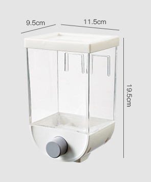 Frascos sellados multigrano para cocina de pared