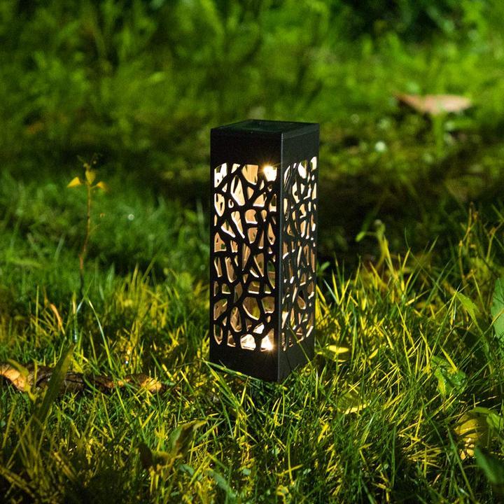 Lámpara de jardín vintage impermeable y con energía solar