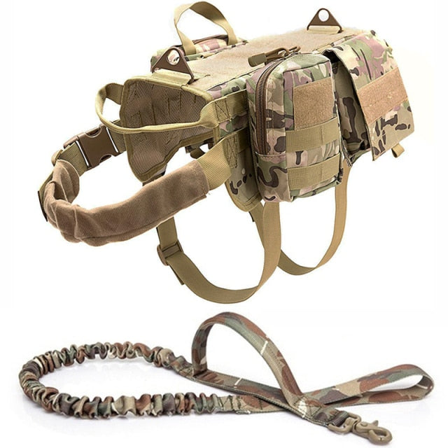 Arnés táctico militar para perros