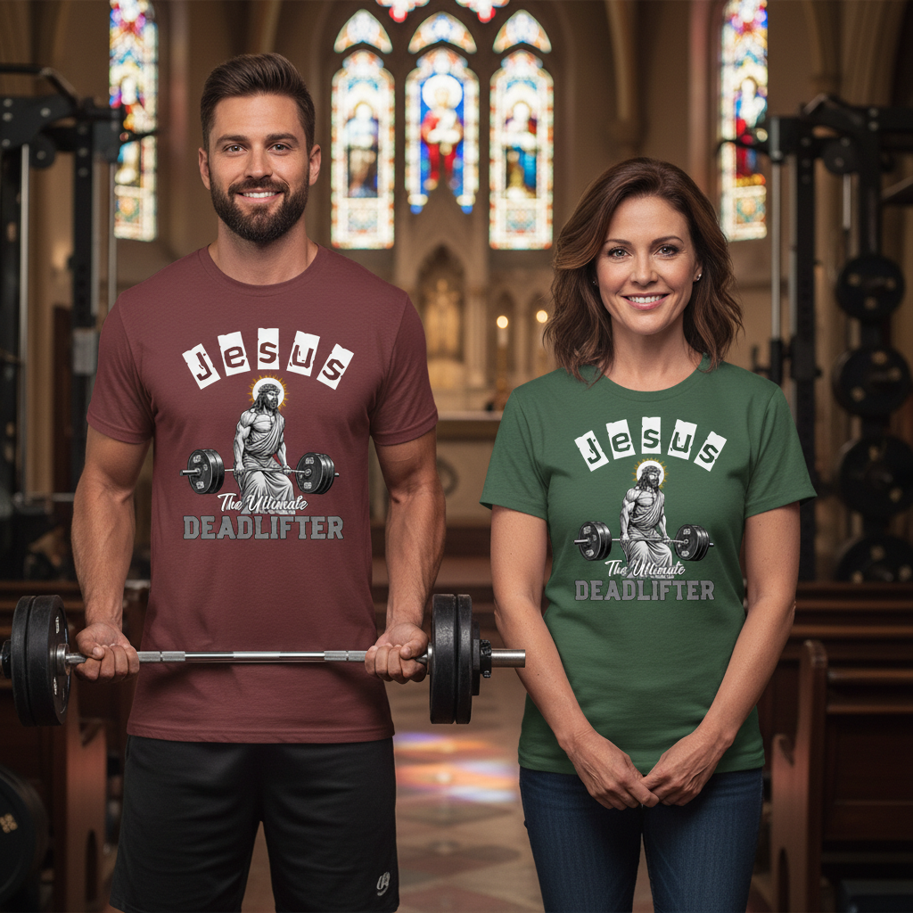 Gym Performance T-Shirt for Christian Lovers – Moisture-Wicking Athletic Tee for Men & Women