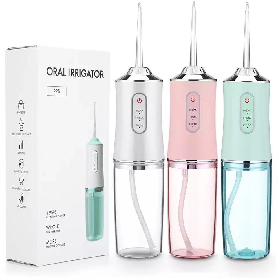 Limpiador dental irrigador impermeable